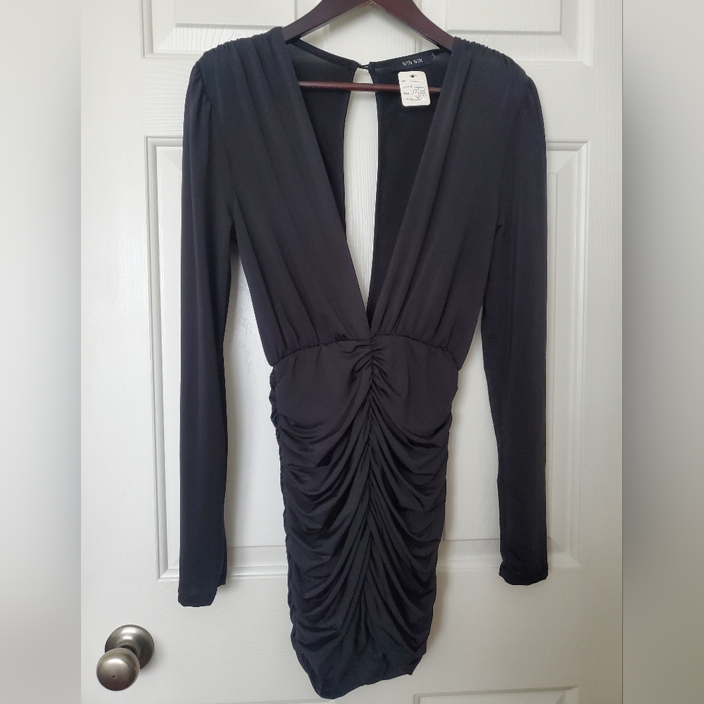Black mini dress Size M
